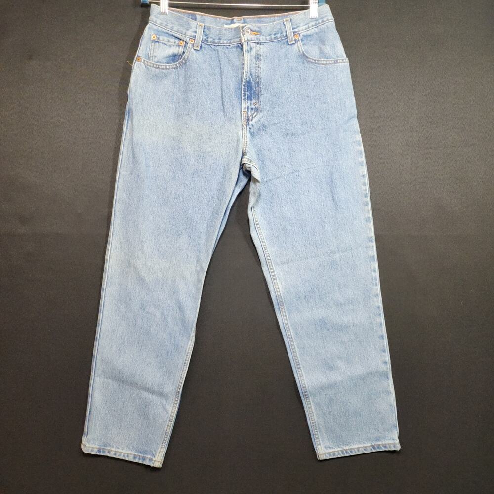 2008 Levi's 550 Women's Size 14 Relaxed Tapered Fit Light Wash